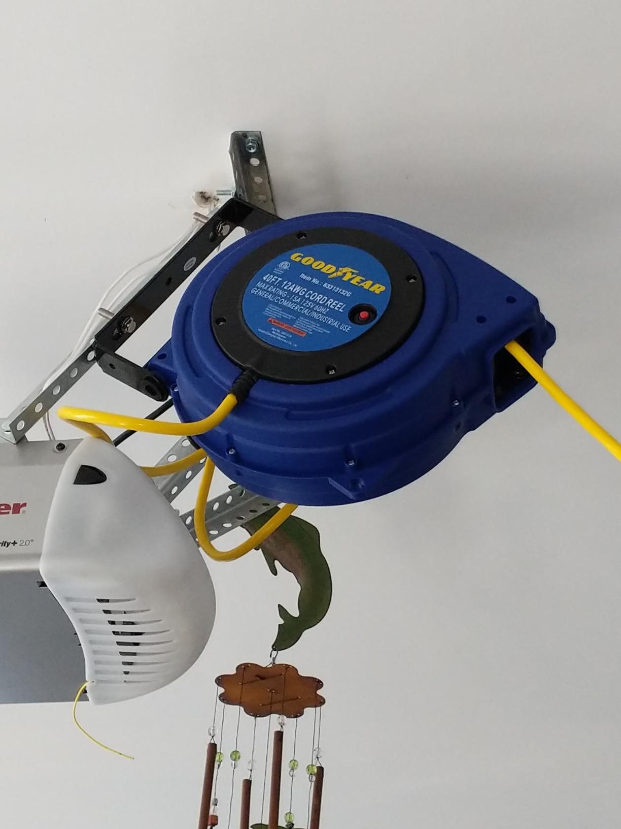 Goodyear Extension Cord Reels (12AWG x 40 FT (SJTOW Cable) w/LED Light-Up Tap) customer photo 2