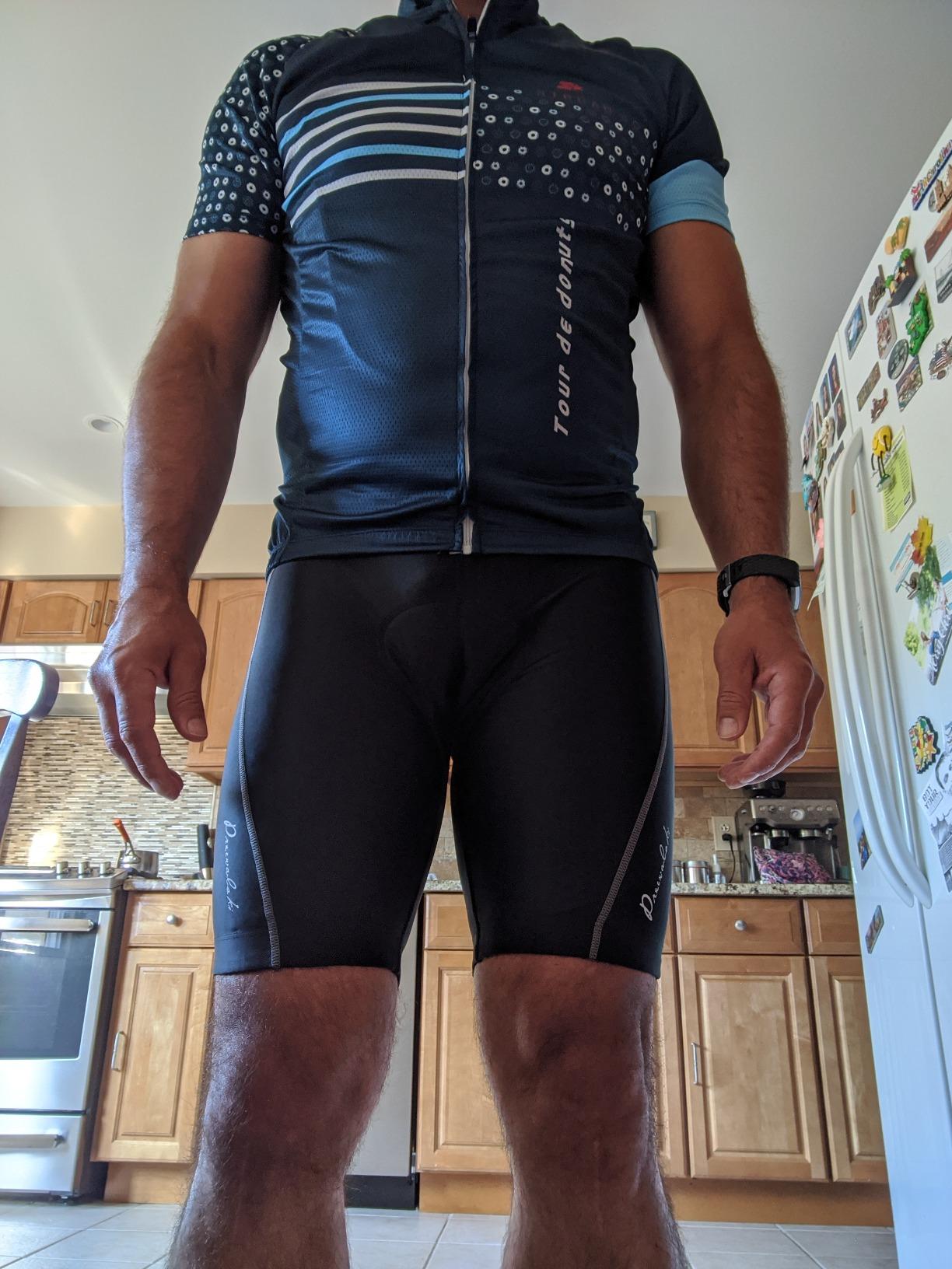 Przewalski Men’s 3D Padded Cycling Bib Shorts Bicycle Biking Bib Tights customer photo 1
