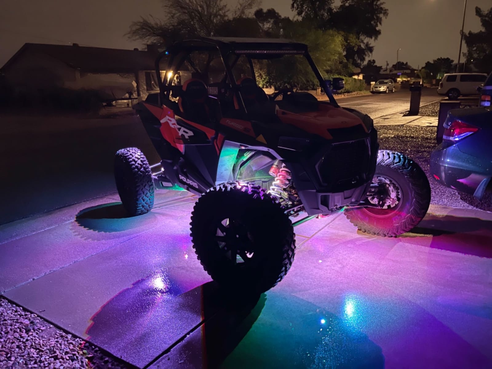 Xprite LED Rock Lights Kit 8 Pods Multicolor Neon Underglow Lights customer photo 1