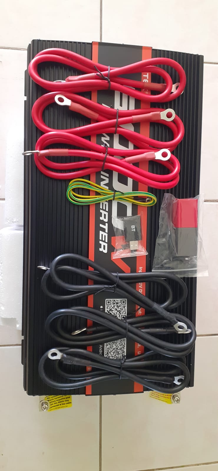 POTEK 5000W Modified Sine Wave Inverter, 12V DC to 110V AC, 10000W Peak customer photo 1