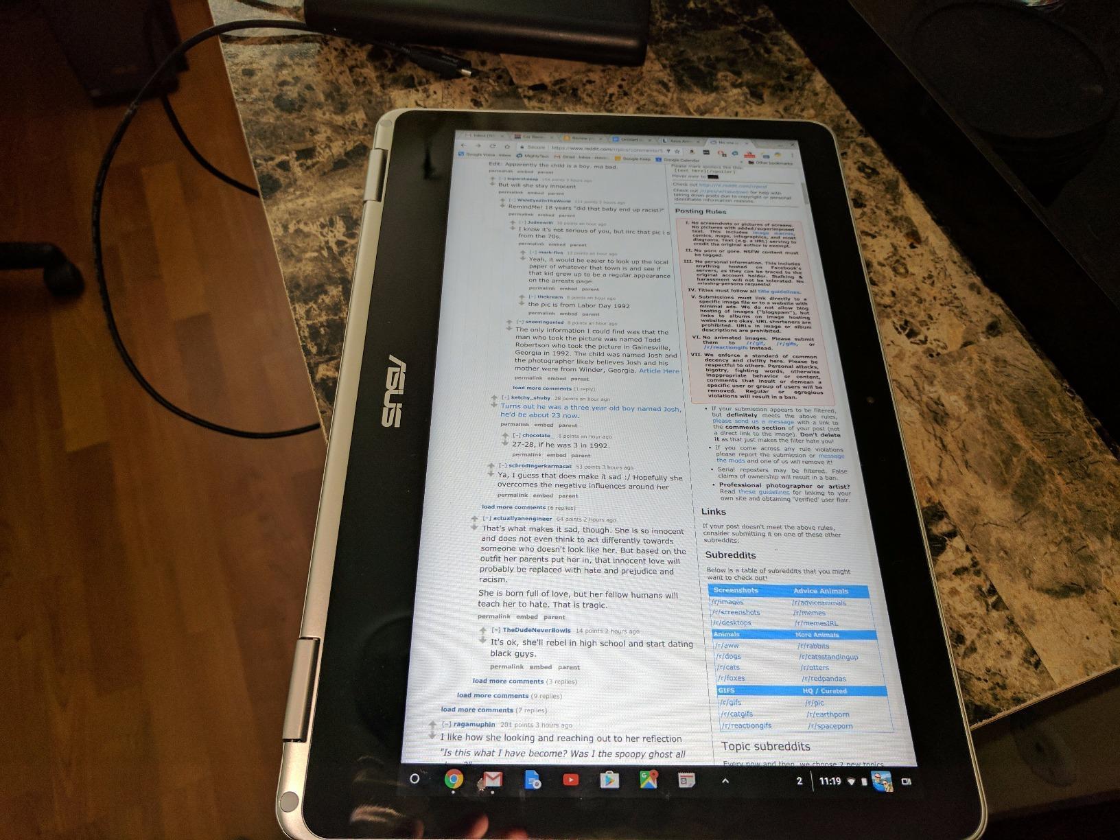 ASUS Chromebook Flip C302 customer photo 1