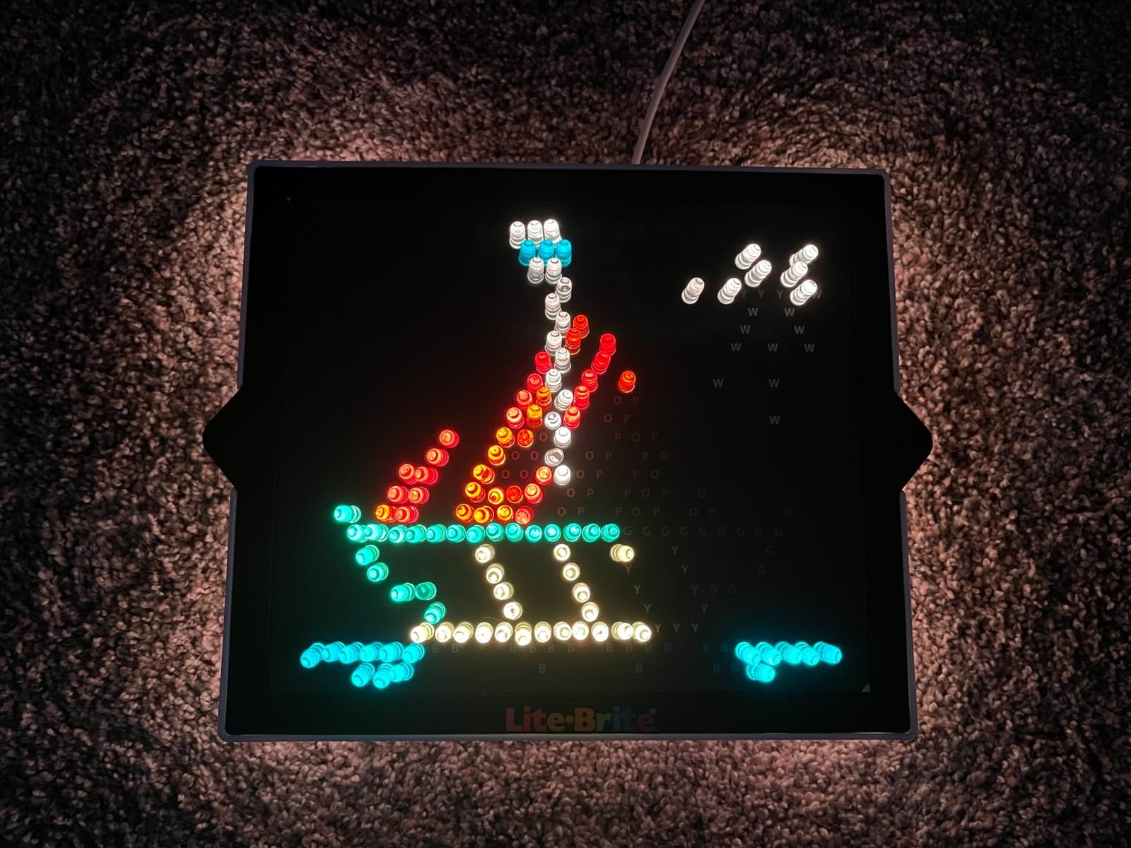 Lite Brite Classic, Favorite Retro Toy - Create Art with Light, STEM, Educational Learning, Holiday, Birthday, Gift, Boys, Kid, Toddler, Girls Age 4+ customer photo 1