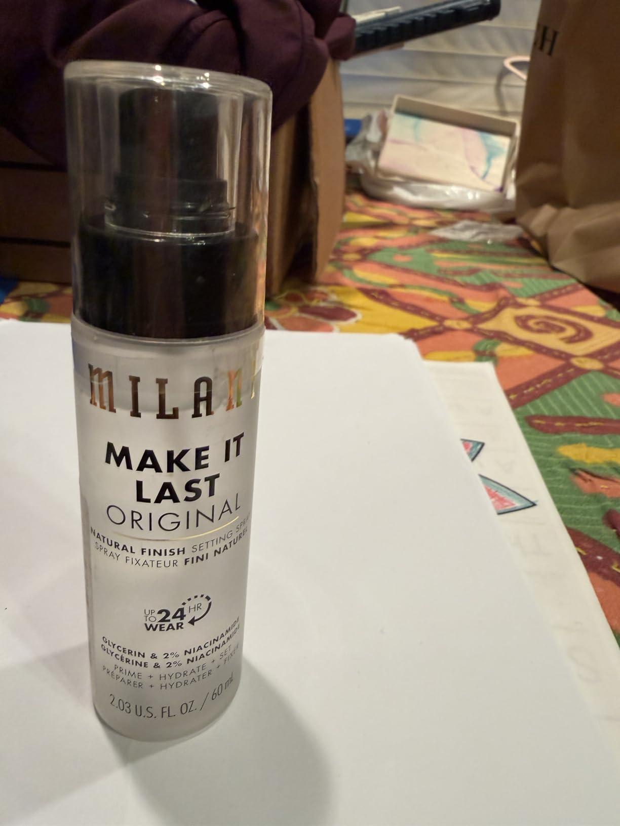 Milani Make It Last Spray customer photo 2