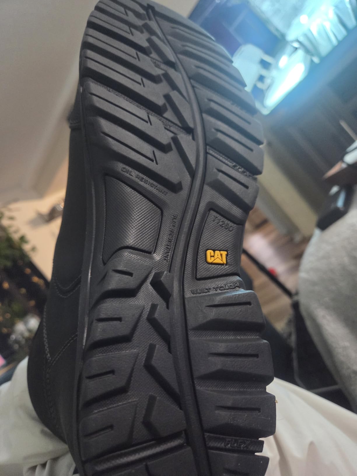 CAT Men’s Threshold Waterproof Steel Toe Work Boot customer photo 1