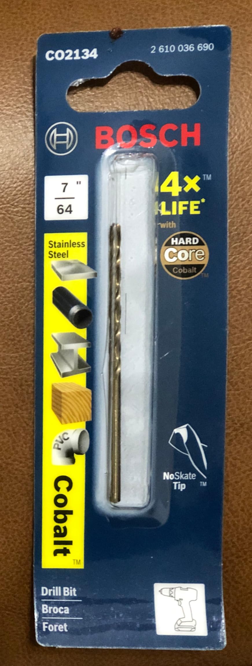 Bosch CO14 14 pc. Cobalt Metal Drill Bit Set customer photo 1