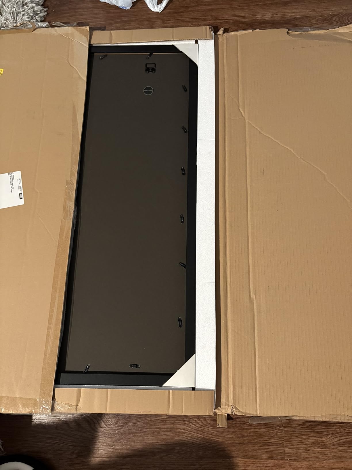Americanflat 24x36 Poster Frame - Engineered Wood - Black customer photo 2