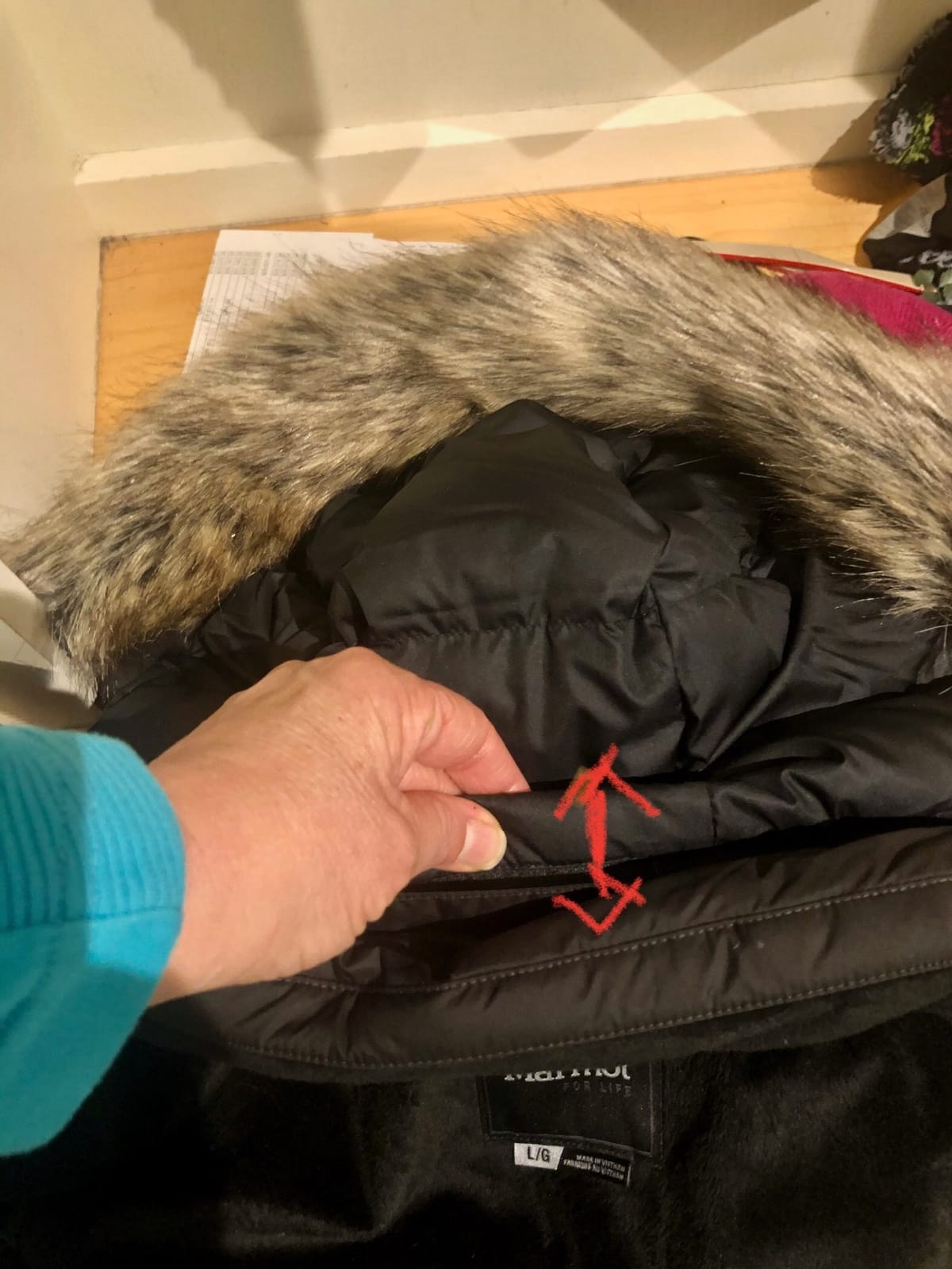 Marmot Women's Montreal Mid-thigh Length Down Puffer Coat - Plus customer photo 1