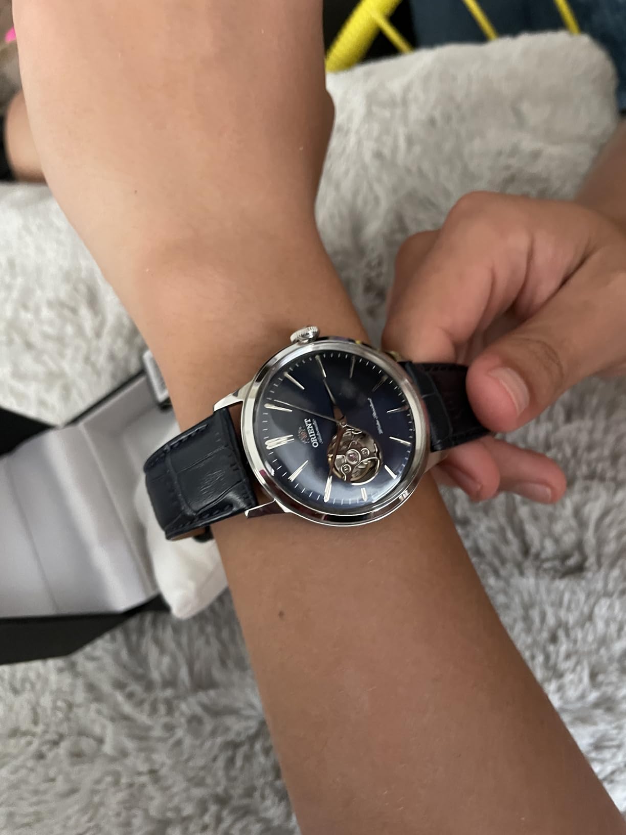 Orient Bambino Open Heart | Automatic/Hand-Winding | 40.5mm Case Diameter | Classic Watch customer photo 1