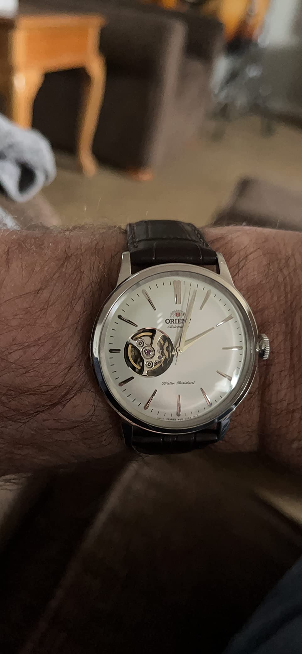 Orient Bambino Open Heart | Automatic/Hand-Winding | 40.5mm Case Diameter | Classic Watch customer photo 2