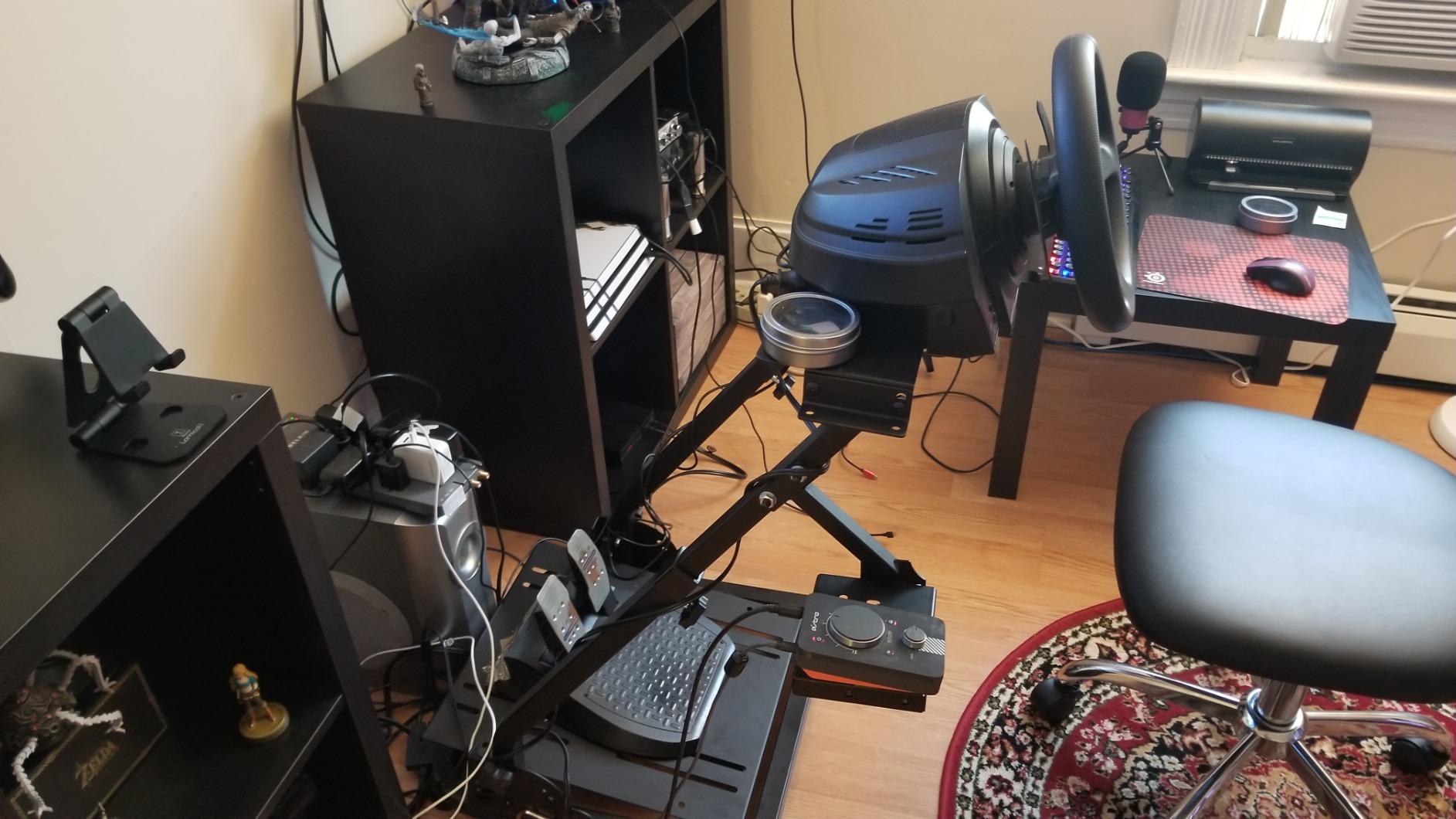 Slendor Racing Wheel Stand for Logitech G29/G920/G25/G27 customer photo 2