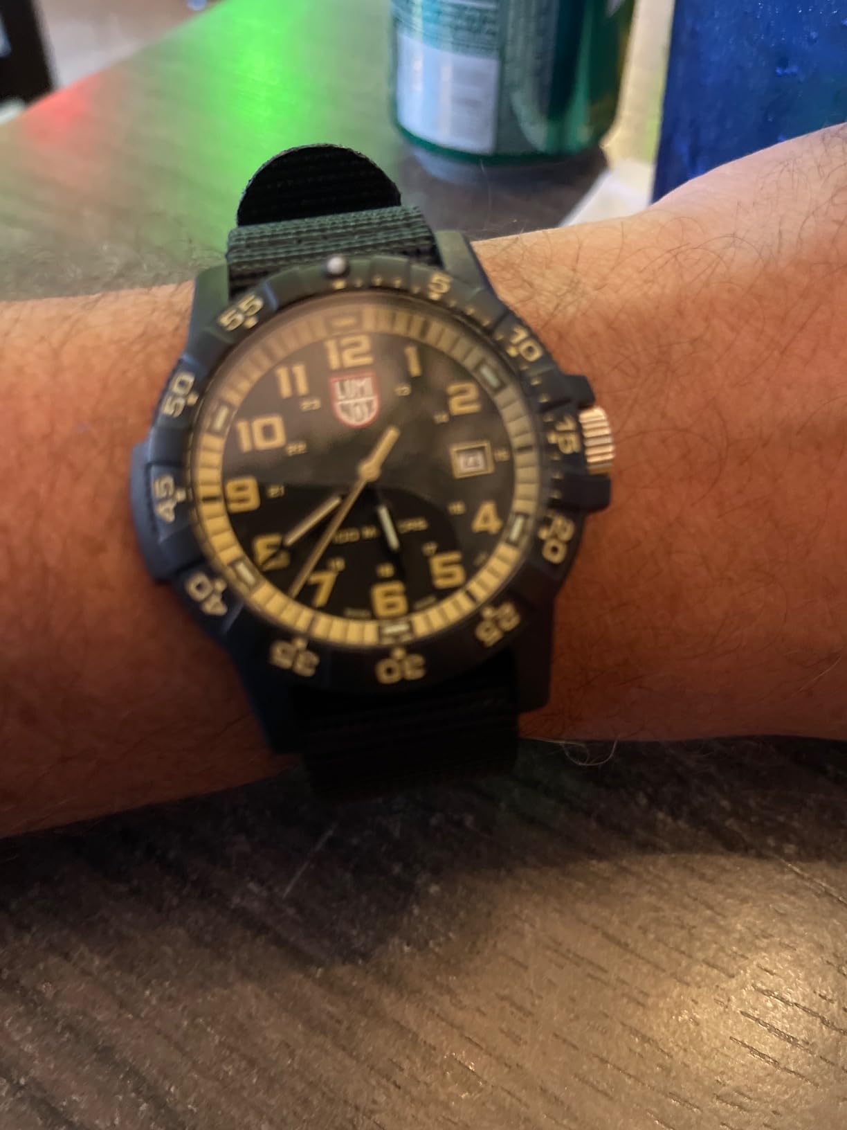 Luminox – Leatherback SEA Turtle Giant Men’s Watch 44 mm, 0320/0330 Series, Military Watch, Swiss Quartz Watch, 100 m Water Resistant, Self-Illuminating customer photo 1