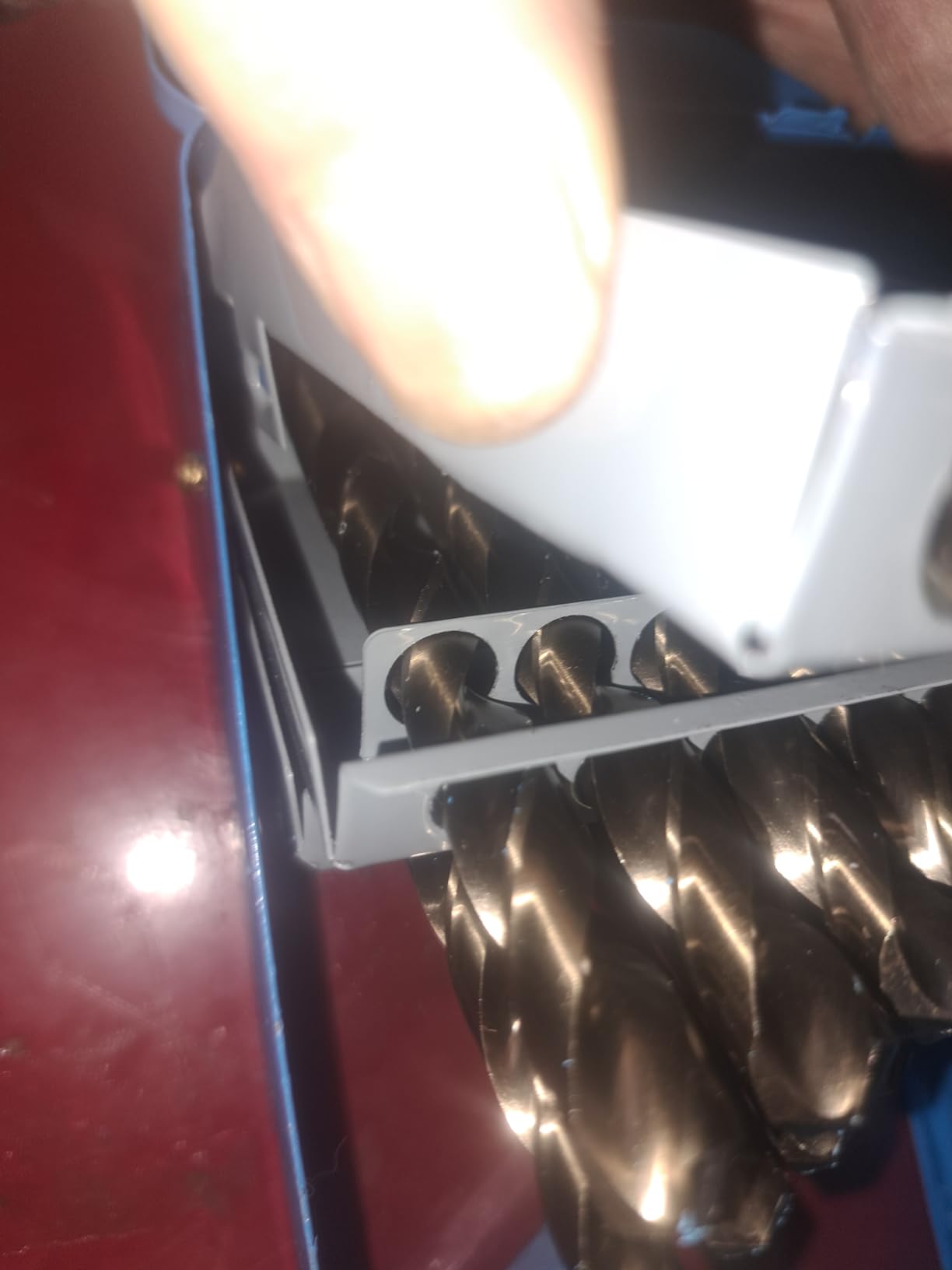 COMOWARE Cobalt Drill Bit Set- 29Pcs M35 High Speed Steel Twist Jobber Length for Hardened Metal, Stainless Steel, Cast Iron and Wood Plastic with Metal Indexed Storage Case, 1/16