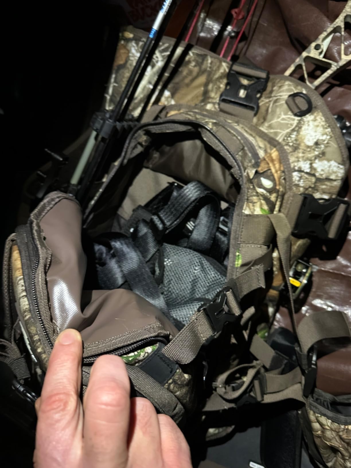 INSIGHTS HUNTING by frogg toggs - The Vision Bow Pack, Camouflaged Hunting Pack, Realtree EDGE customer photo 2