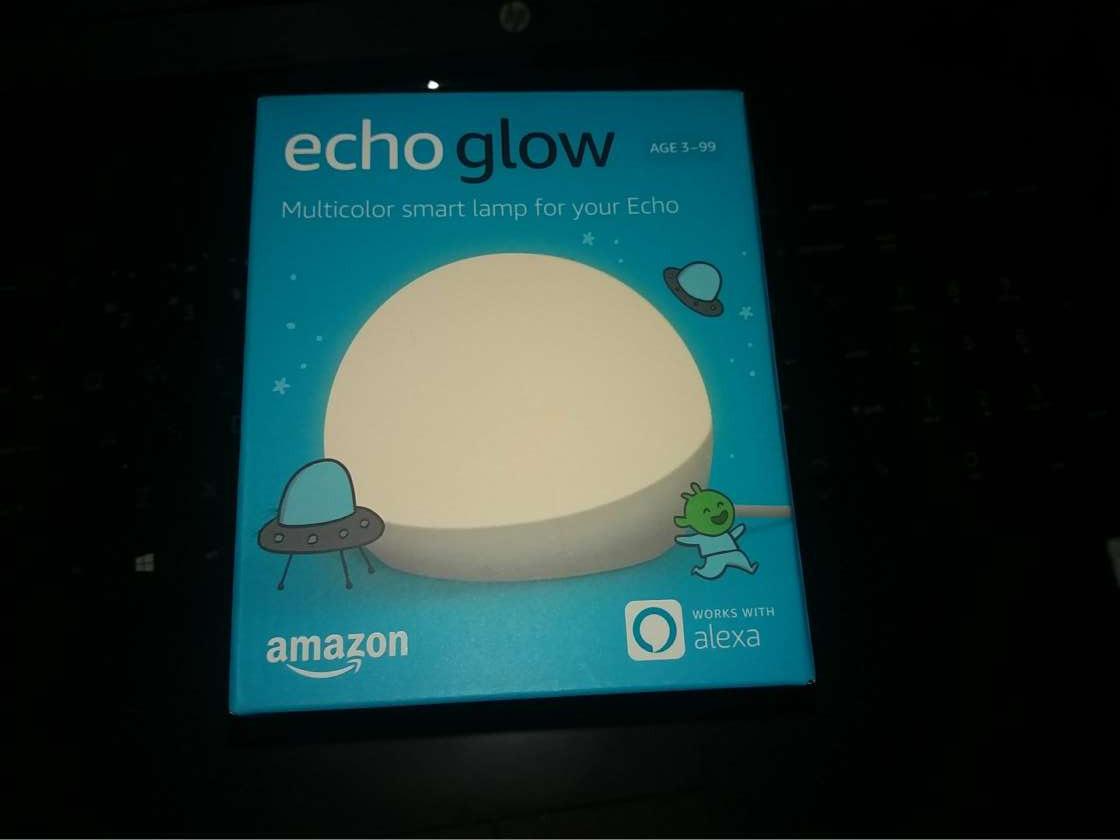 Amazon Echo Glow (newest model), Night light for kids, Works with Alexa customer photo 1