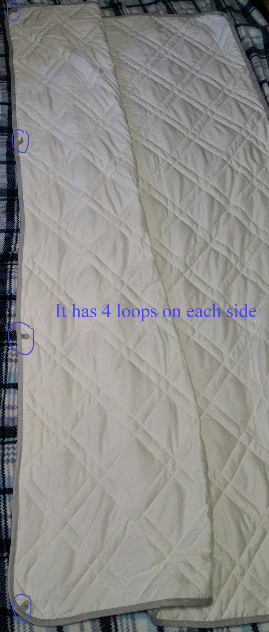 Aricove Cooling Weighted Blanket, 20 lbs, Twin Size for Adults, Luxury Heavy Blanket, Silky Soft Bamboo Viscose, 48x72 inches, Machine Washable, White customer photo 2