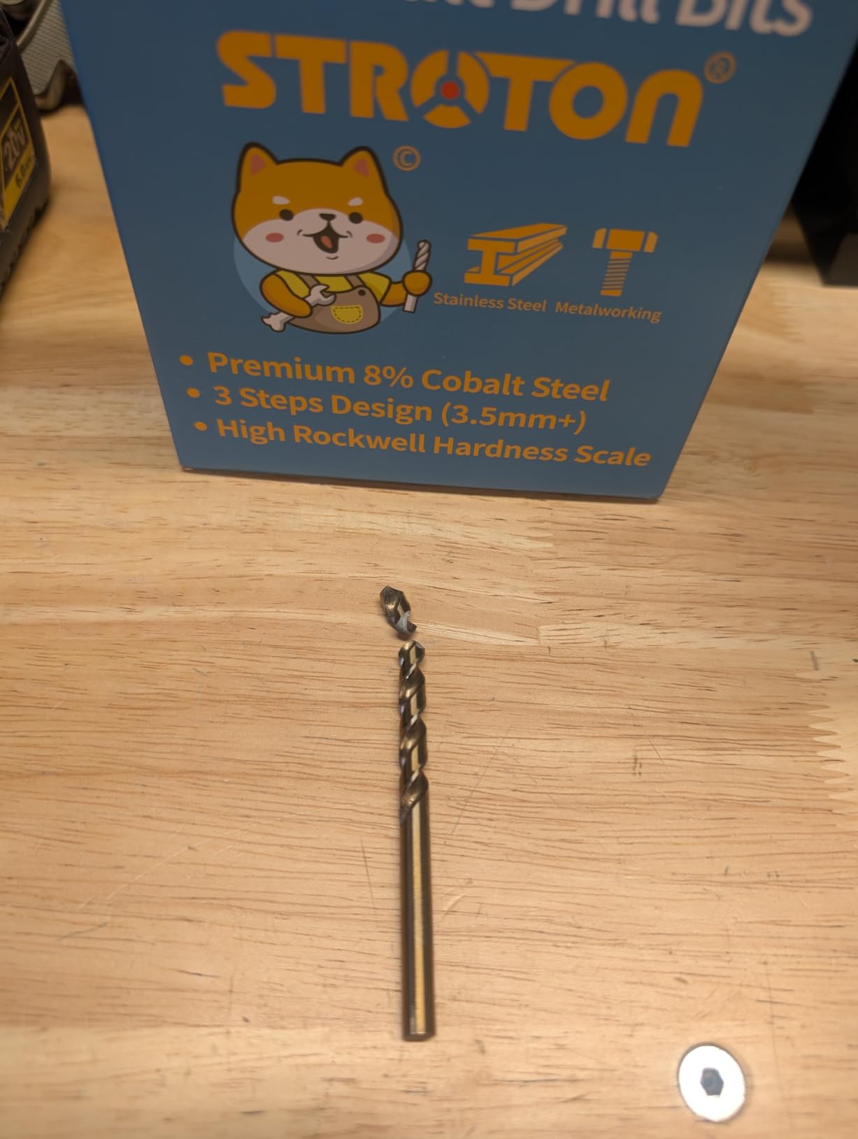 Metric M42 8% Cobalt Twist Drill Bits Set for Stainless Steel and Hard Metal (1mm-10mm/19pcs) customer photo 2
