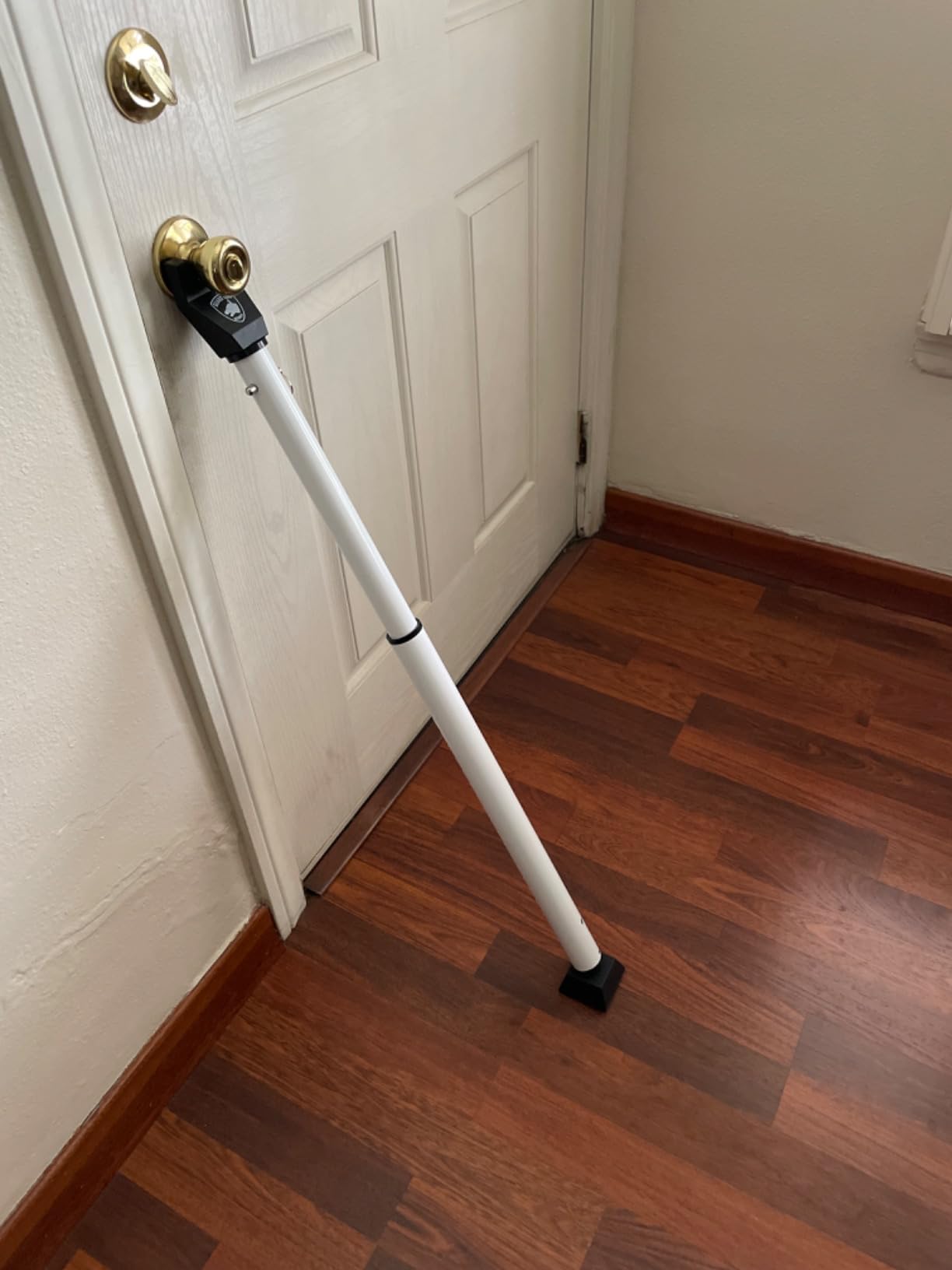 Sliding Door Security Bar, Door Jammer 2-in-1 Adjustable, Door Stoppers Security – 40 Different Adjustments, by Guard Dog Security customer photo 1