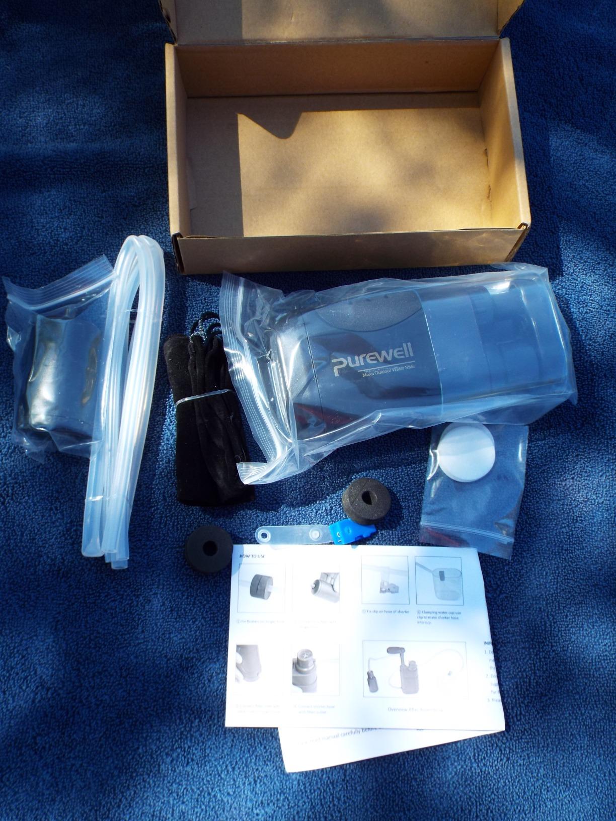 Purewell Water Hand Purifier Pump with Replaceable Carbon 0.01 Micron Water, Stages, Portable Outdoor Emergency and Survival Gear - Camping, Hiking, Backpacking(Green) customer photo 1