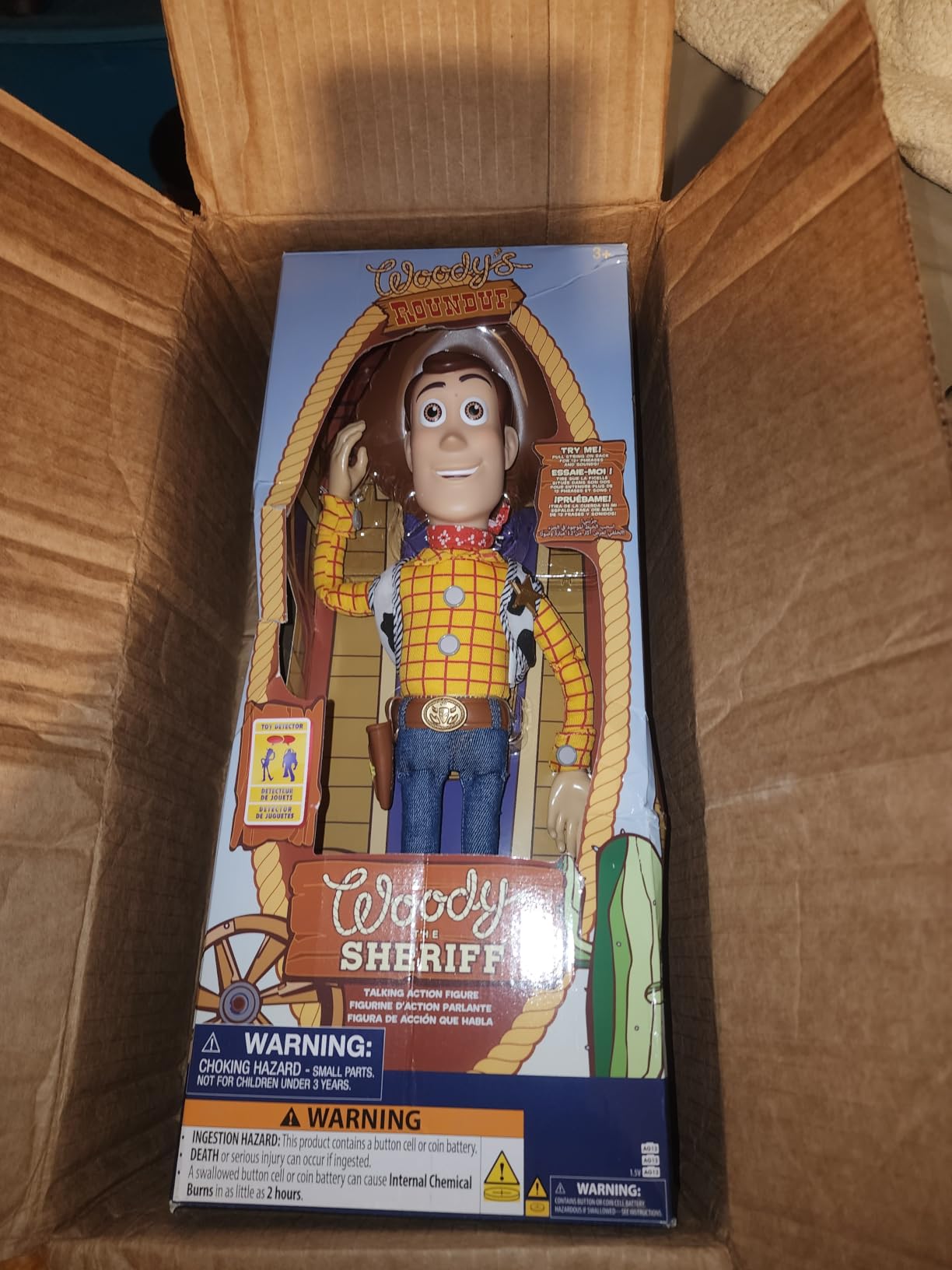Disney Store Official Buzz Lightyear Interactive Talking Action Figure from Toy Story, Features 10+ English Phrases, Interacts with Other Figures and Toys customer photo 2