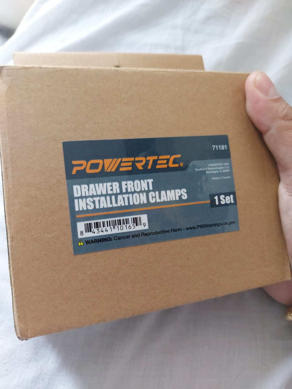POWERTEC Drawer Front Installation Clamps, Cabinet Face Frame Clamp (71181) customer photo 1
