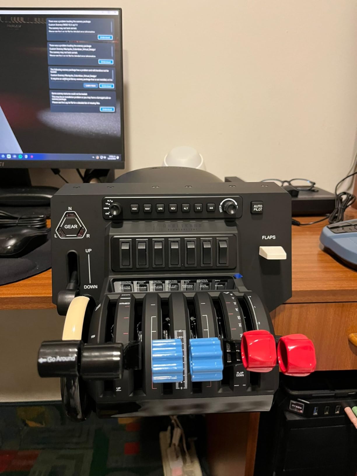 Honeycomb Bravo Throttle Quadrant customer photo 2