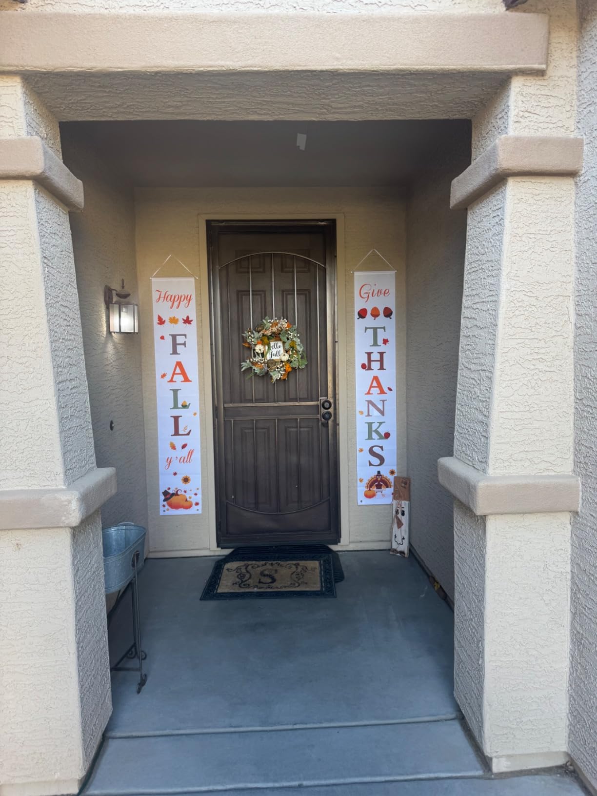 DAZONGE Halloween Porch Banners for Hanging Decorations Indoor Outdoor customer photo 1