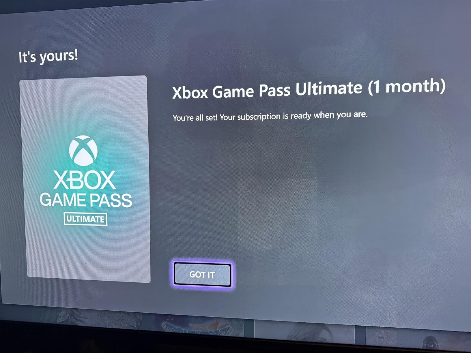 Xbox Game Pass Ultimate customer photo 2