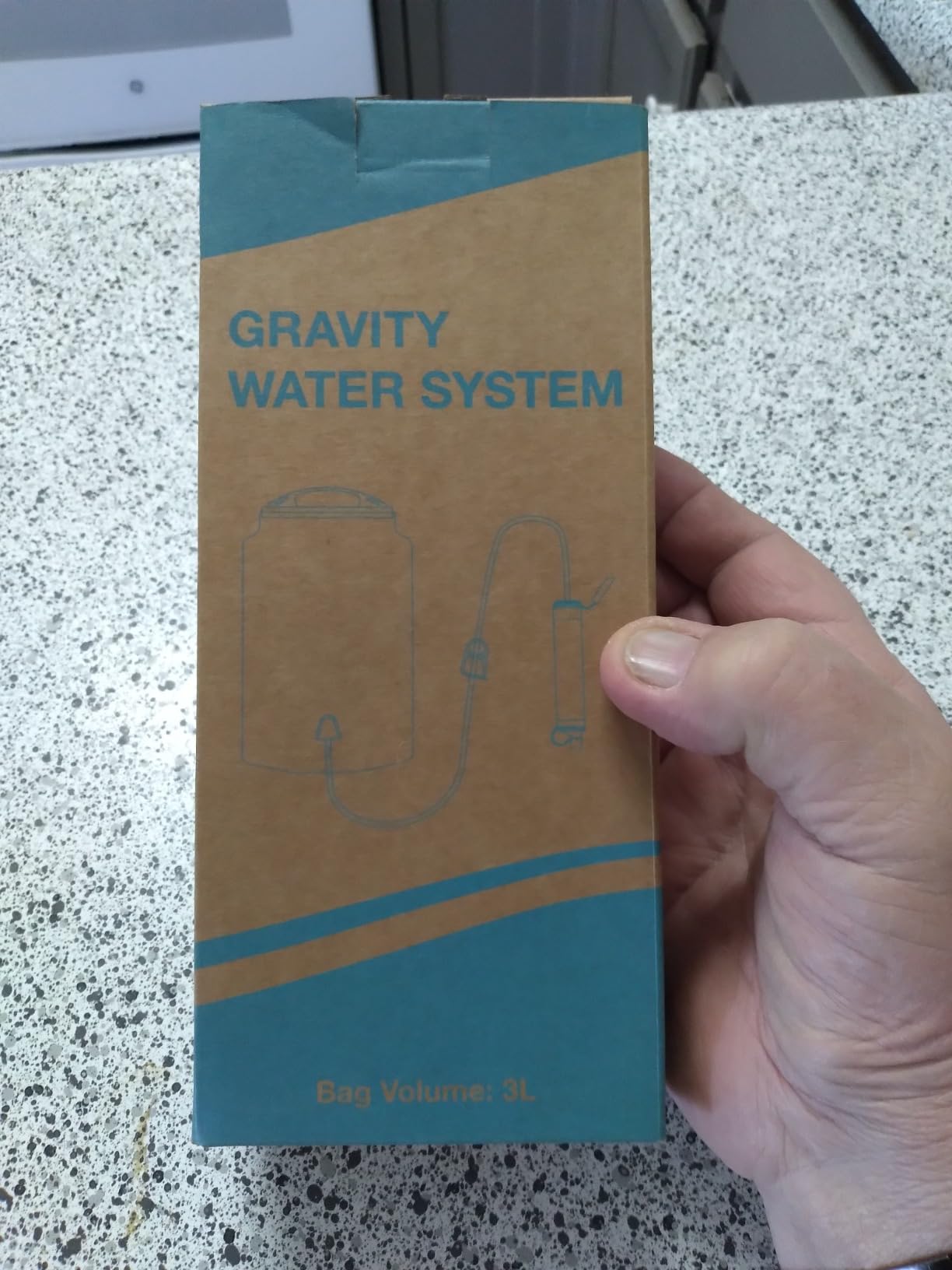 SimPure Portable Gravity-Fed Water Filter with 3L Bag customer photo 2