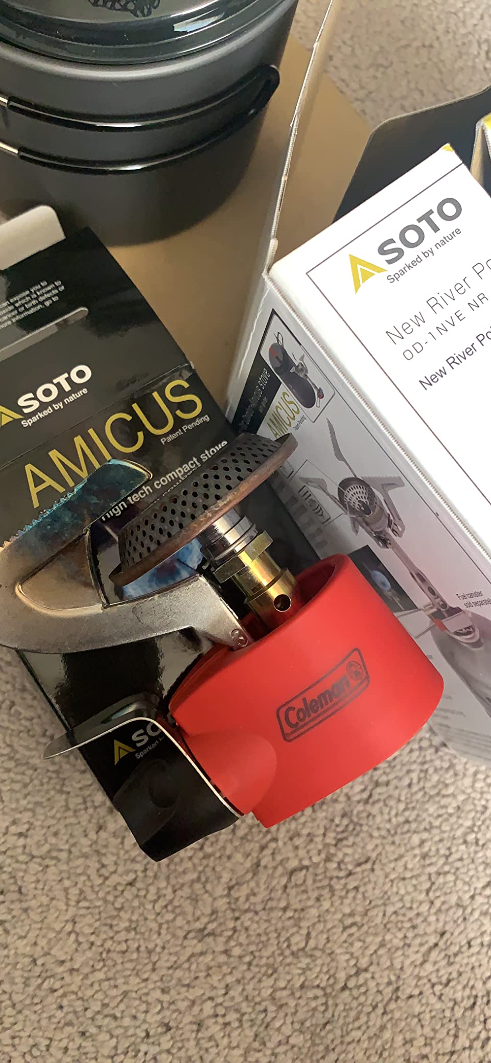 SOTO Amicus Backpacking Stove & Pot - Camping Stove With or Without Igniter customer photo 2