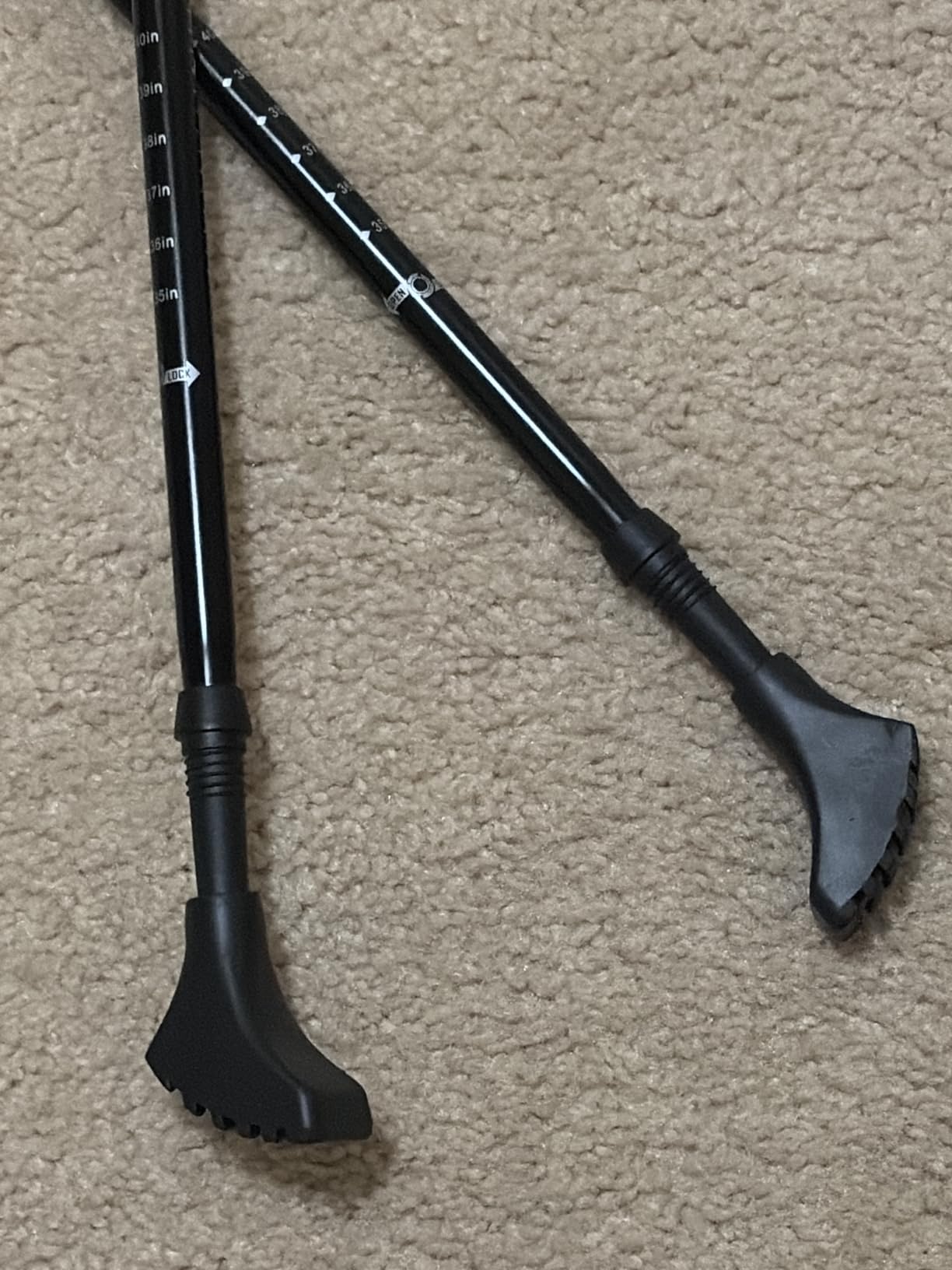 Telescopic Trekking Poles for Hiking, Anti-Shock Nordic Walking Sticks customer photo 1