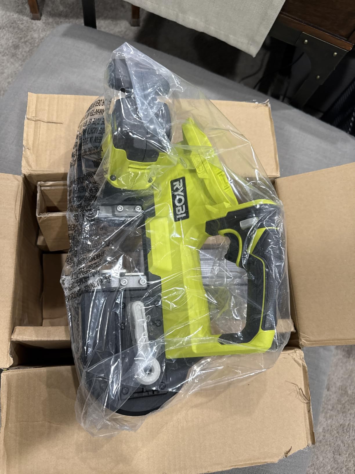 RYOBI ONEAND 18V Cordless 2-1/2 in. Compact Band Saw Tool ONLY P590 customer photo 2