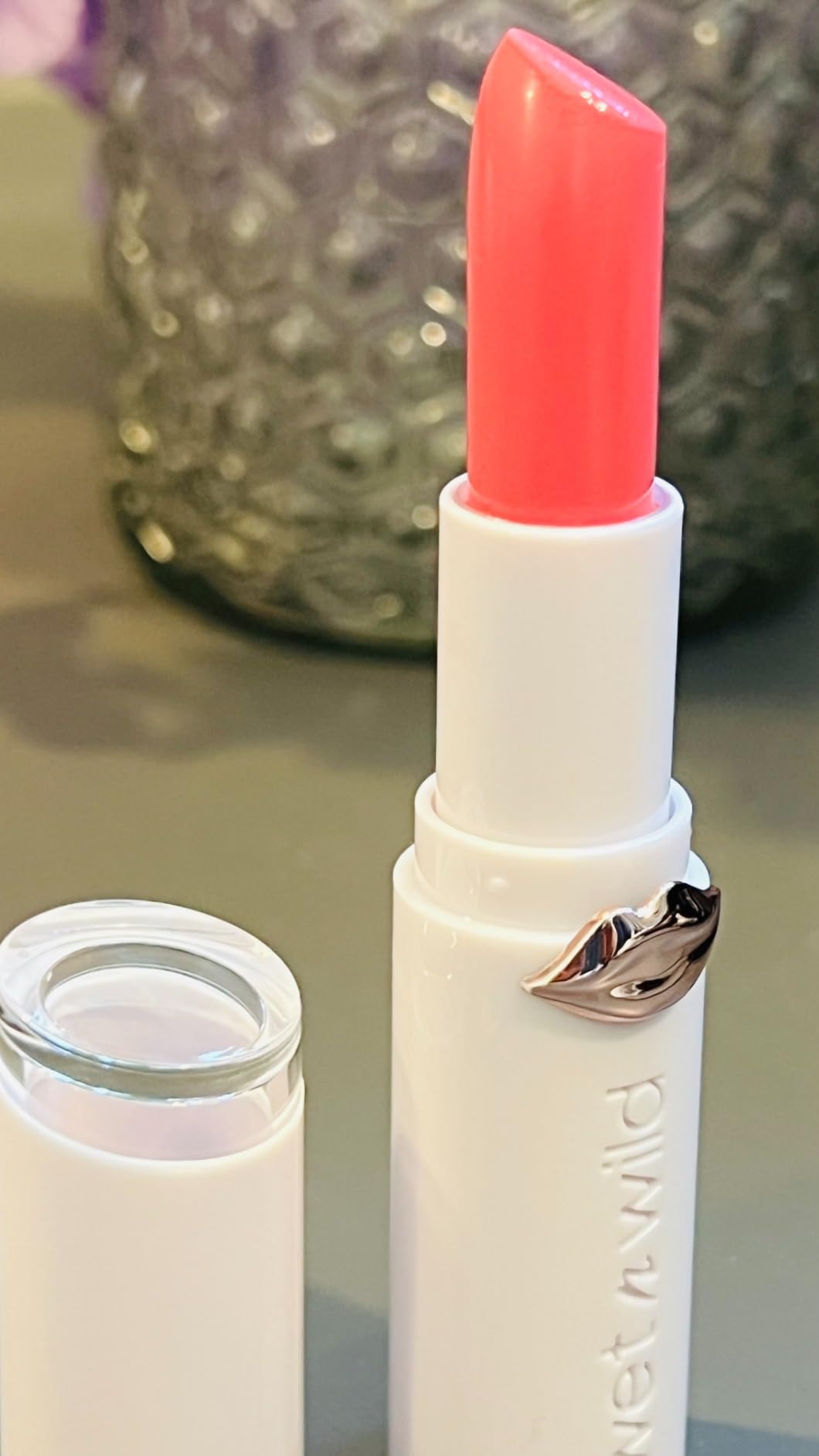 wet n wild Mega Last High-Shine Lipstick Lip Color, Infused with Seed Oils For a Nourishing High-Shine, Buildable & Blendable Creamy Color, Cruelty-Free & Vegan - Clothes Off customer photo 1
