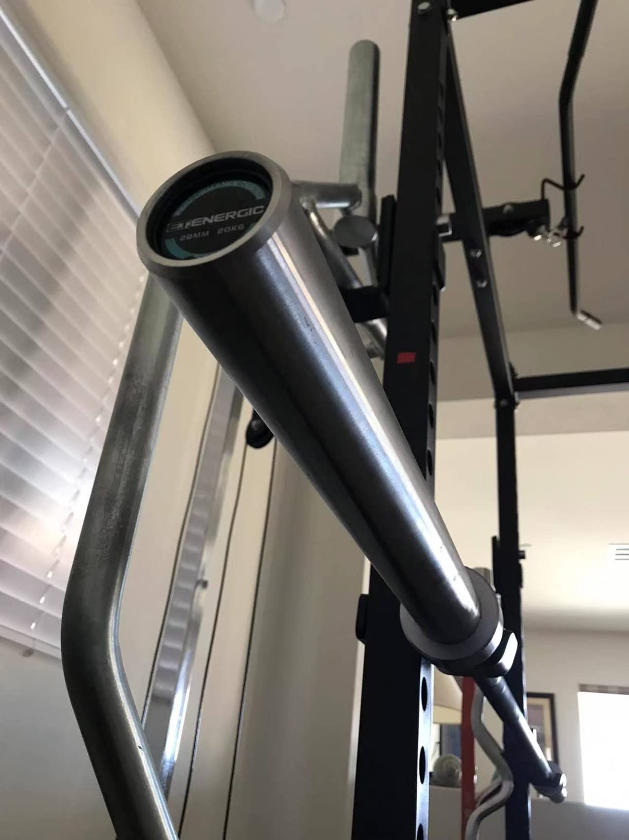 7FT Alloy Steel Olympic Barbell, 1500LB 45LB customer photo 1