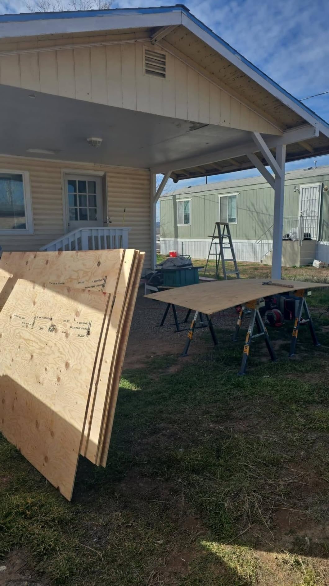 ToughBuilt - Folding Sawhorses, Adjustable Work Support, TB-C300-2 customer photo 2
