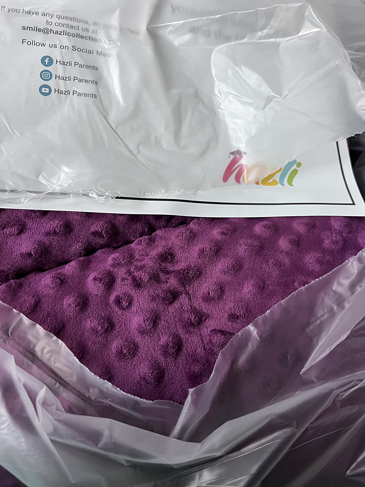 Super Soft Weighted Blanket for Kids with Removable Cover - 10 Lbs 48'' x 72'' Comfortable Children Heavy Blanket for Boys and Girls - Comforting Kids Weighted Blanket customer photo 1