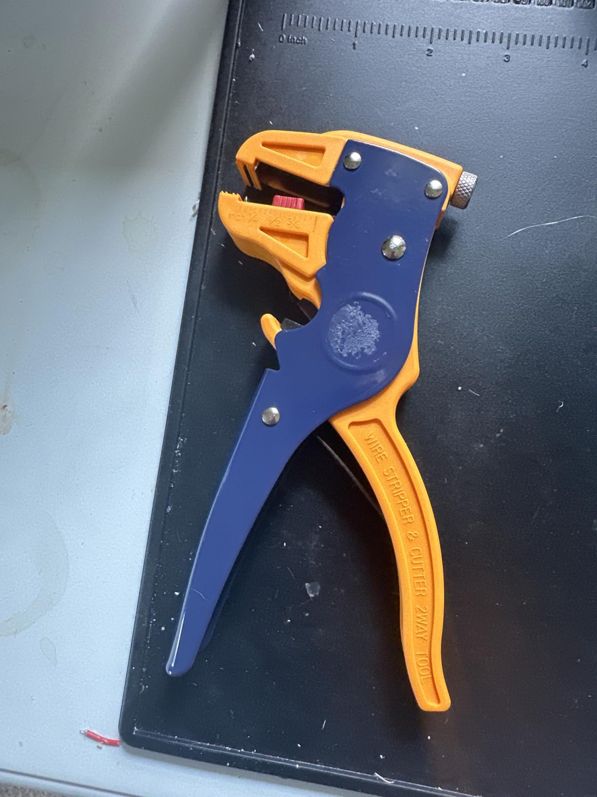 VCELINK Wire Stripper and Cutter, Quick Strip Automatic Wire Stripper customer photo 2