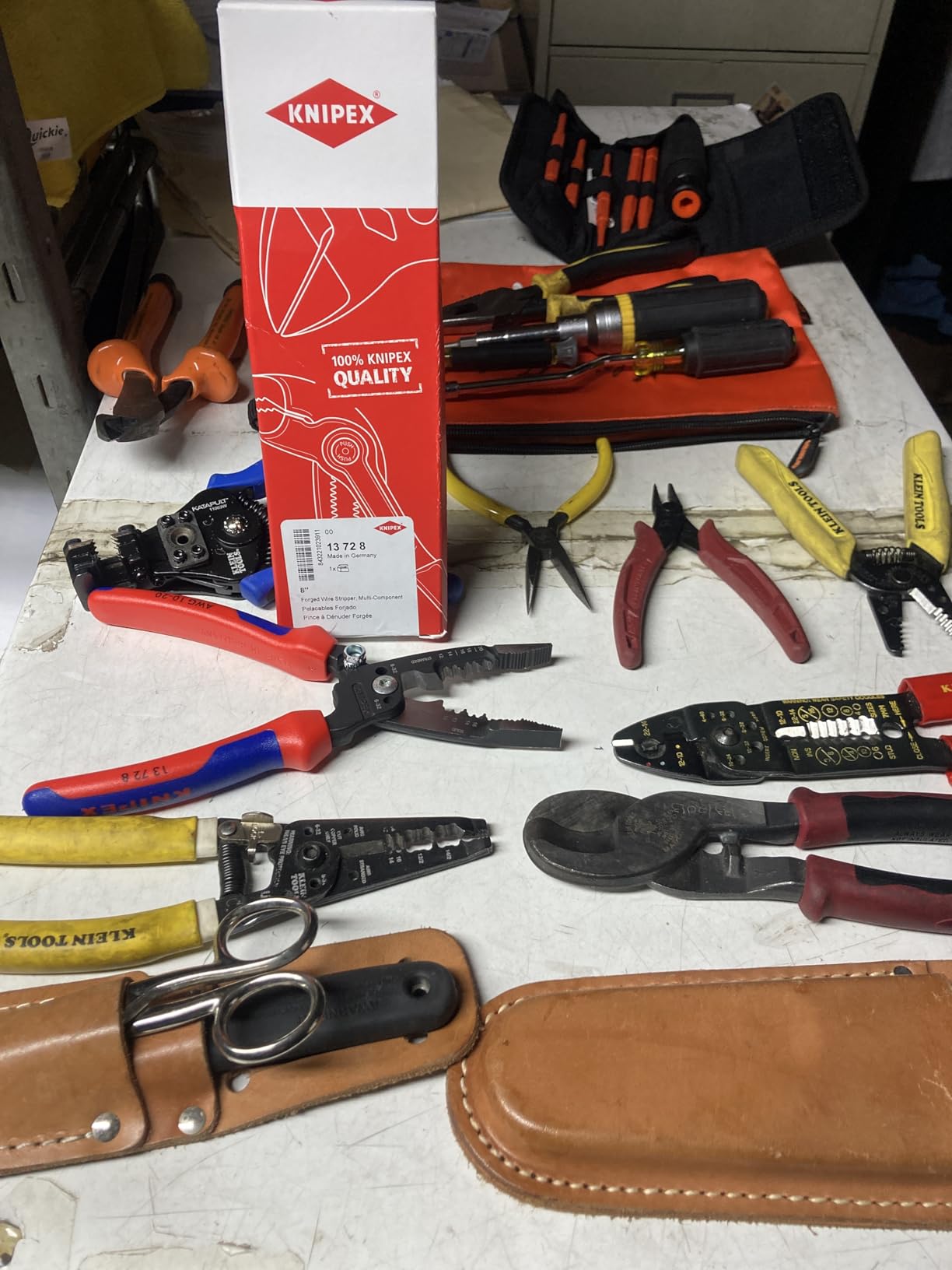 KNIPEX Tools 13 72 8 Forged Wire Stripper, 8-Inch customer photo 2