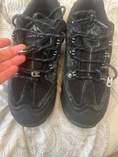 NORTIV 8 Men's Waterproof Hiking Shoes Leather customer photo 2