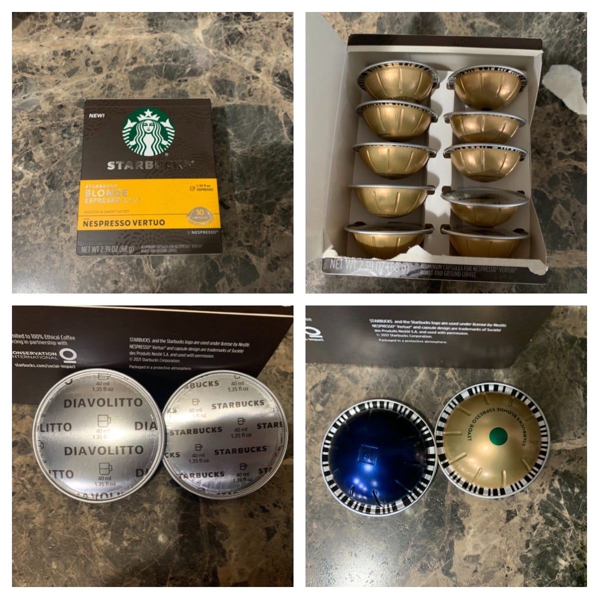 Starbucks by Nespresso Vertuo, Blonde Roast Espresso, 50-count customer photo 2