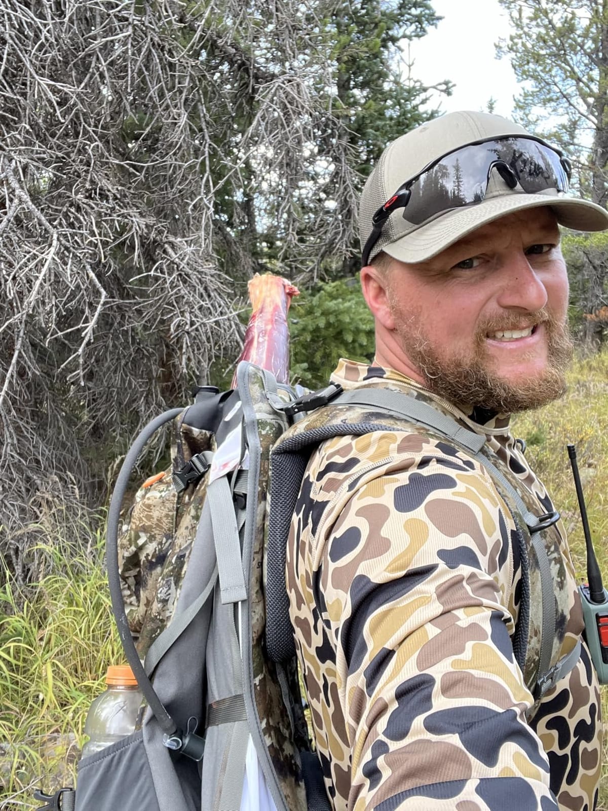 SPIKA Hunting Backpacks for Men, Meat Hauler Frame Pack with Rifle Holder, 40L/80L Extendable + Capacity for Bow Rifle Gun customer photo 1