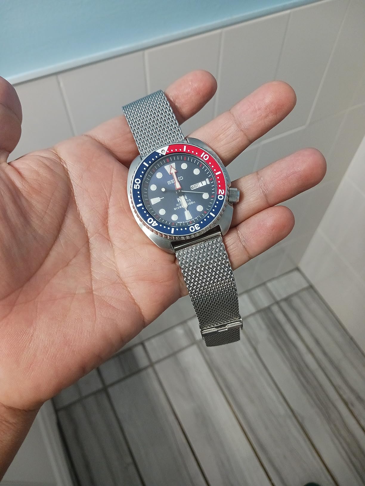 SEIKO Hybrid Dive Watch for Men - Prospex - Solar customer photo 1