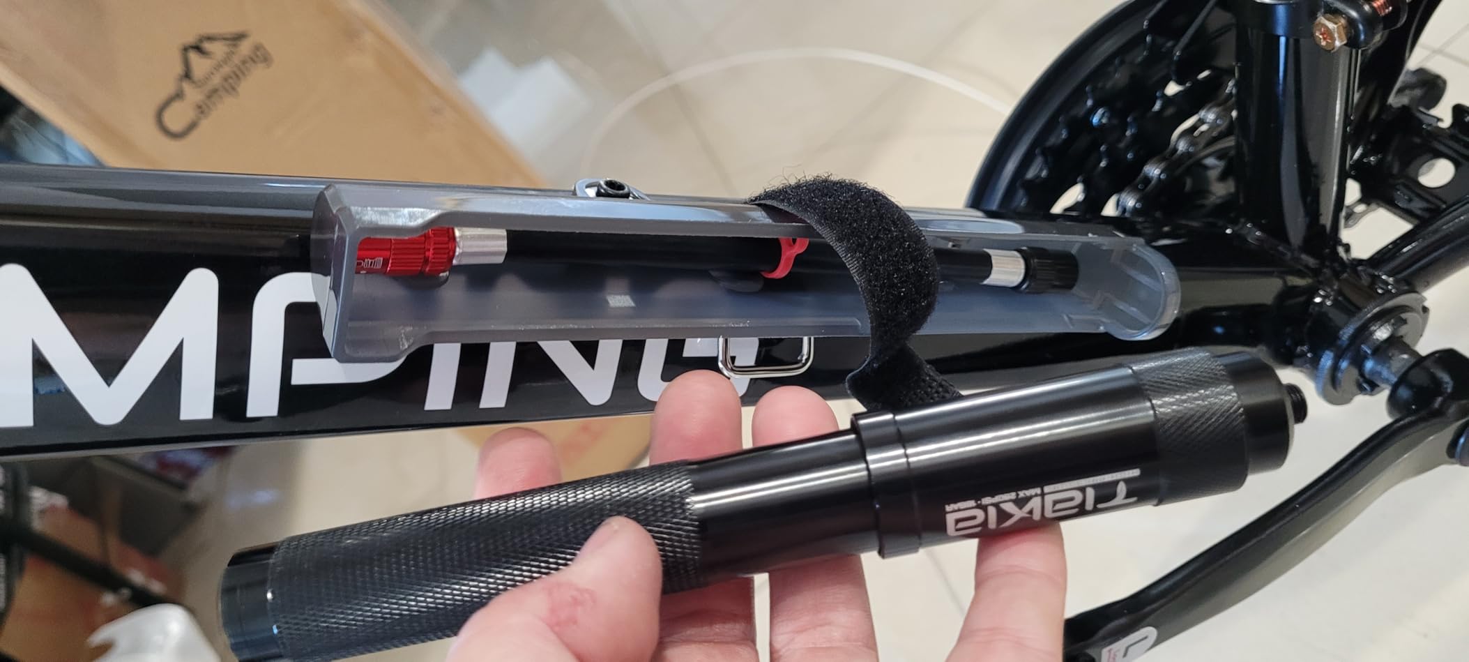 Tiakia Mini Bike Pump, 260PSI High Pressure for Road & Mountain Bikes customer photo 1