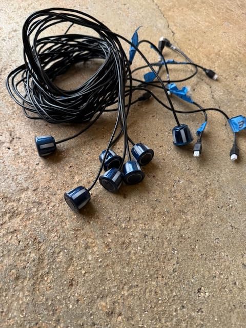 Car Parking Sensors Kit Reverse Radar parktronic System Auto Electronics Vehicle Back Assistant Reverse 8 Sensor (Black) customer photo 2