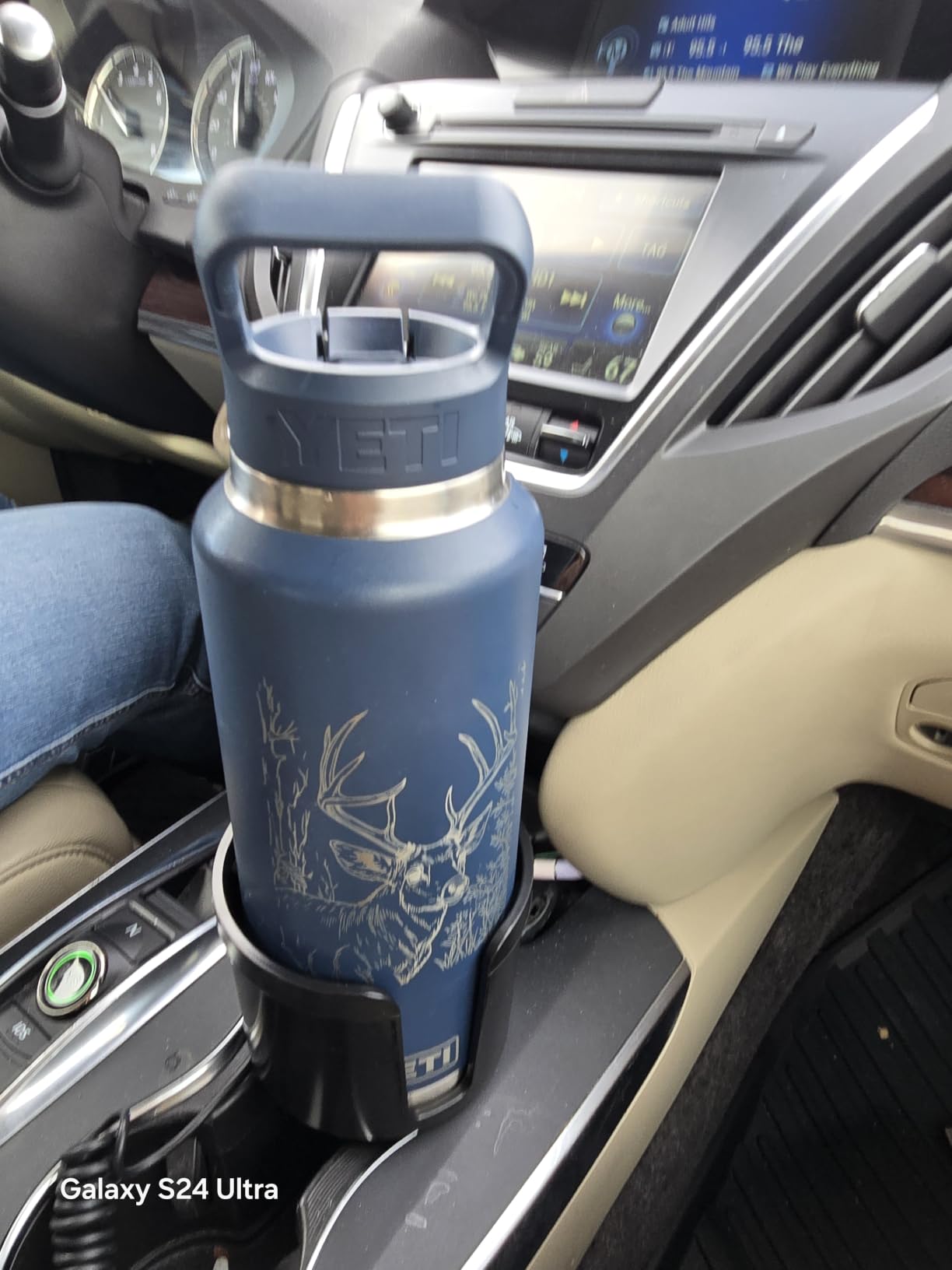 SEVEN SPARTA Car Cup Holder Expander for 32-46oz Large Bottles & Tumblers customer photo 1