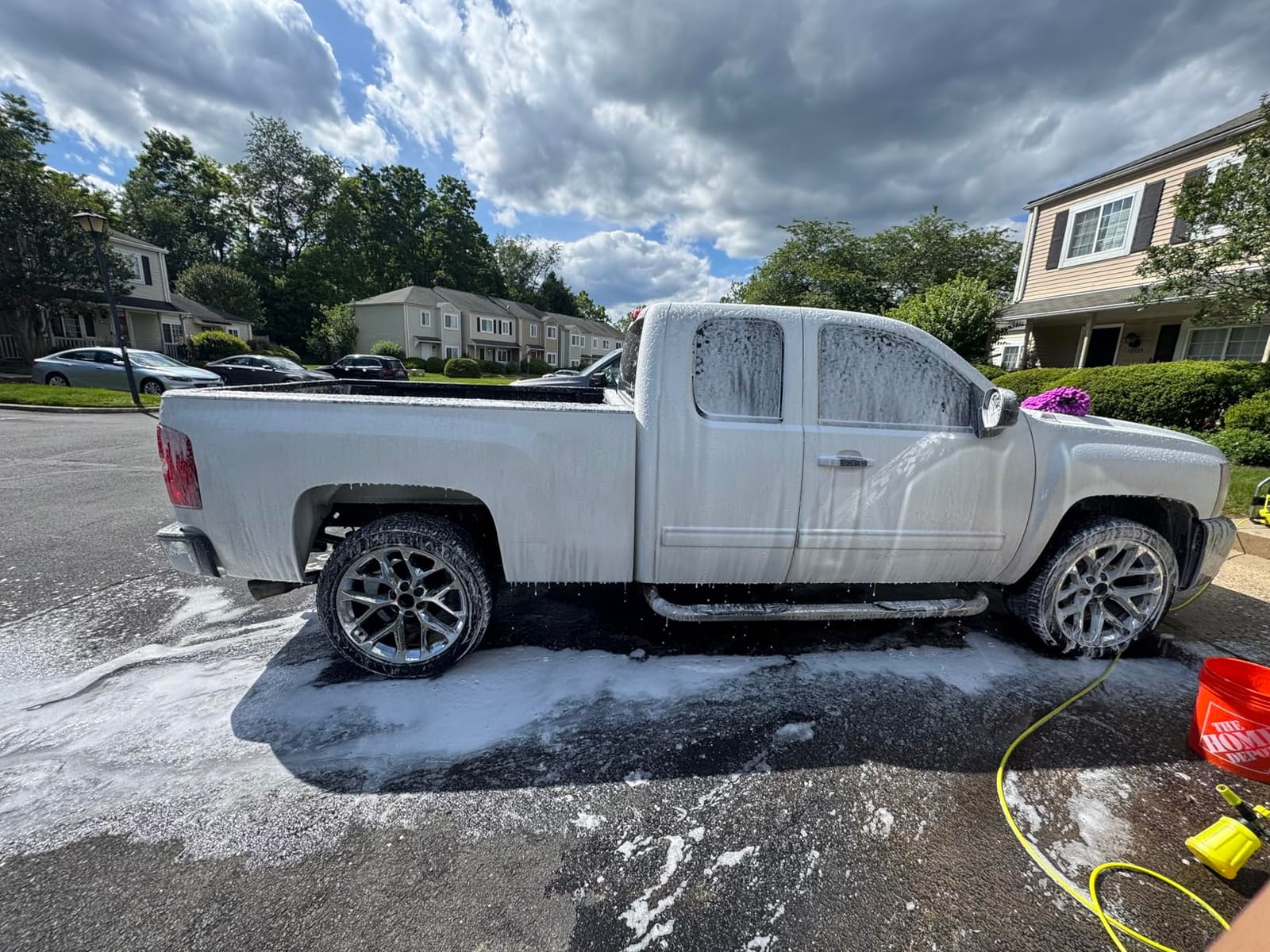 M MINGLE High Pressure Washer Gun Snow Foam Lance, 4000 PSI, 1 Liter customer photo 1