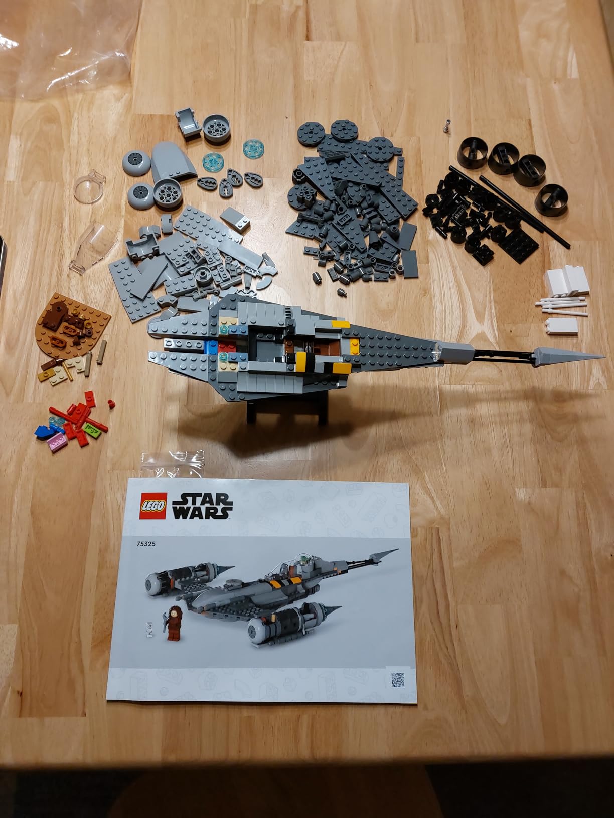 LEGO Star Wars The Mandalorian's N-1 Starfighter 75325 Building Set - The Book of Boba Fett, Featuring Baby Yoda Grogu and Droid Toy Figures, Birthday Gift idea for Kids, Boys & Girls Ages 9+ customer photo 2