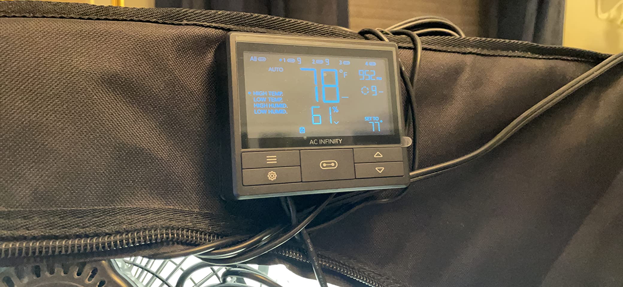 AC Infinity Air Filtration Kit 4” with Environment Controller customer photo 1