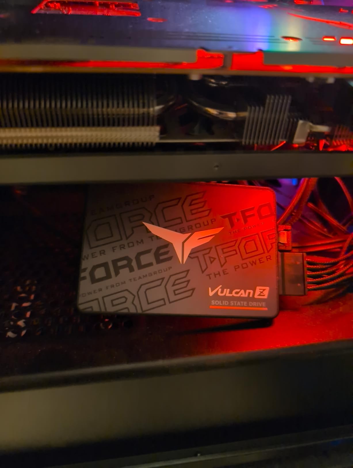 TEAMGROUP T-Force Vulcan Z 2TB SLC Cache 3D NAND TLC 2.5 Inch SATA III Internal Solid State Drive SSD (R/W Speed up to 550/500 MB/s) T253TZ002T0C101 customer photo 2