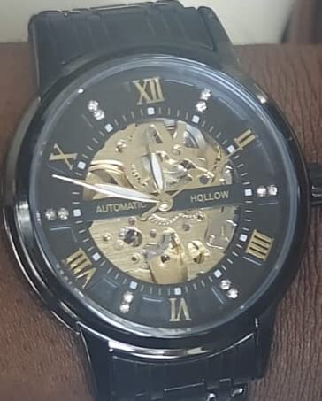 OLEVS Automatic Men's Watches, Self Winding, Stainless Steel, Watch for Men customer photo 1