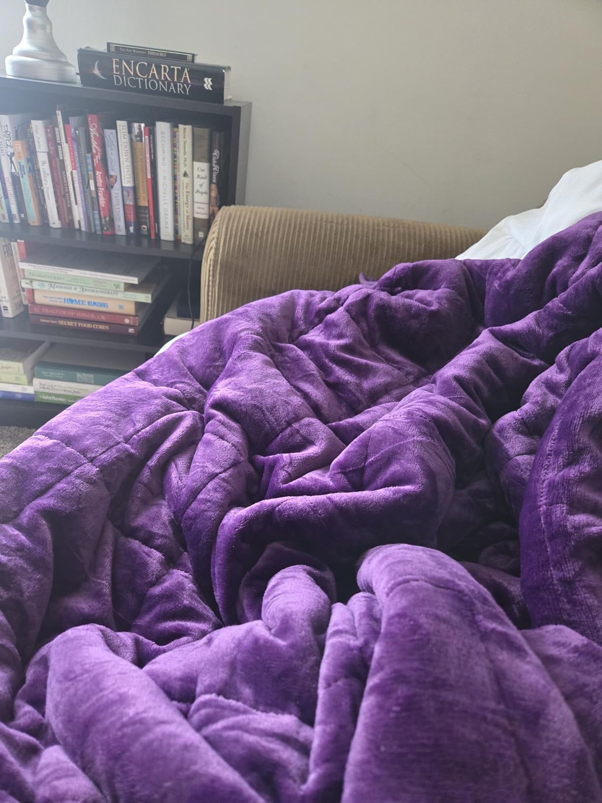 Uttermara Weighted Blankets for Adults King Size, 15lbs 90x90 inches customer photo 2
